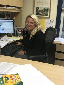 Employee Spotlight: Christine Fleury at desk